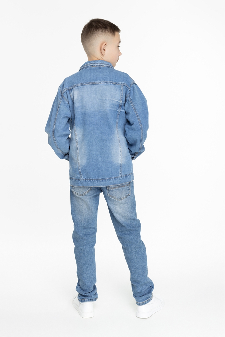 Фото Куртка для хлопчика S&D 1476 128 см Синій (2000989561583D)