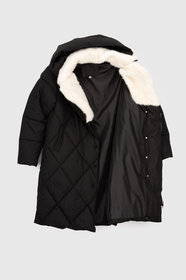 Фото Куртка зимова жіноча 8136 2XL Чорний (2000990198266W)