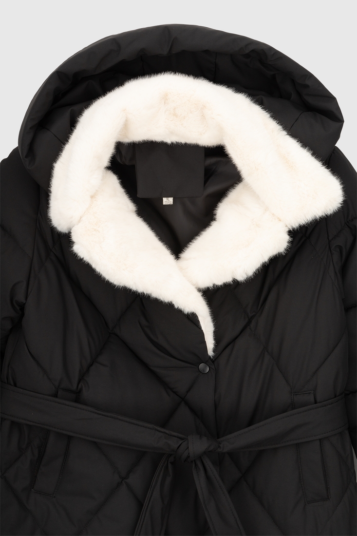 Фото Куртка зимова жіноча 8136 2XL Чорний (2000990198266W)