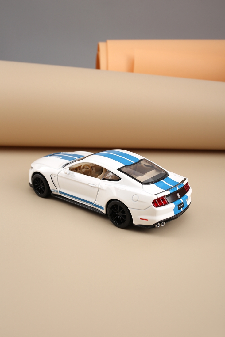 Фото Машина "АВТОПРОМ" Ford Shelby GT350 1:32 68441 Білий (2000989484547)
