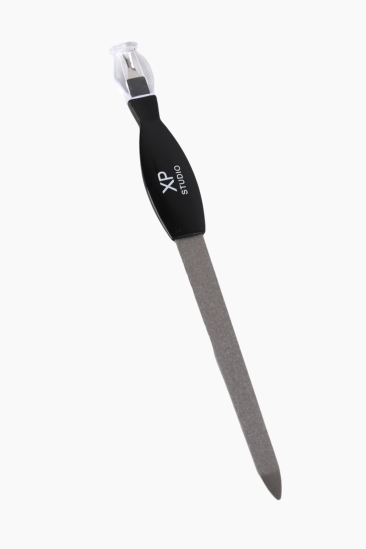 Пилочка для ногтей металлическая C2-3 XP Studio Черный (2000989526612A)