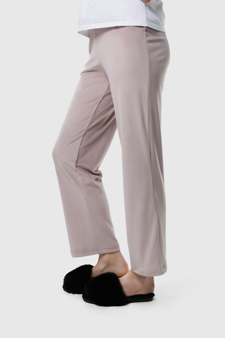 Фото Піжамні штани жіночі Fleri F60148 46 Пудровий (2000990279996А)