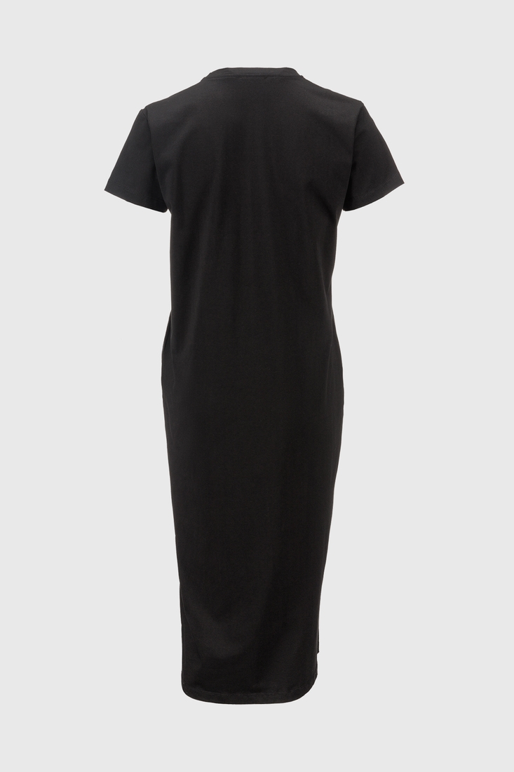 Фото Платье с принтом женское Poncik 24127 XL Черный (2000990609403S)