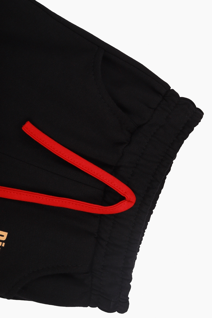 Фото Спортивные штаны еврозима с принтом для мальчика Atabey 4168.0 86 см Черный (2000989496311D)