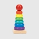 Игрушка деревянная "Пирамидка" MWZ-0183 Разноцветный (2002014992805) Фото 3 из 5