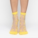 Шкарпетки жіночі Спіралька 35-40 Жовтий (2000989669036S)(SN) Фото 2 з 3