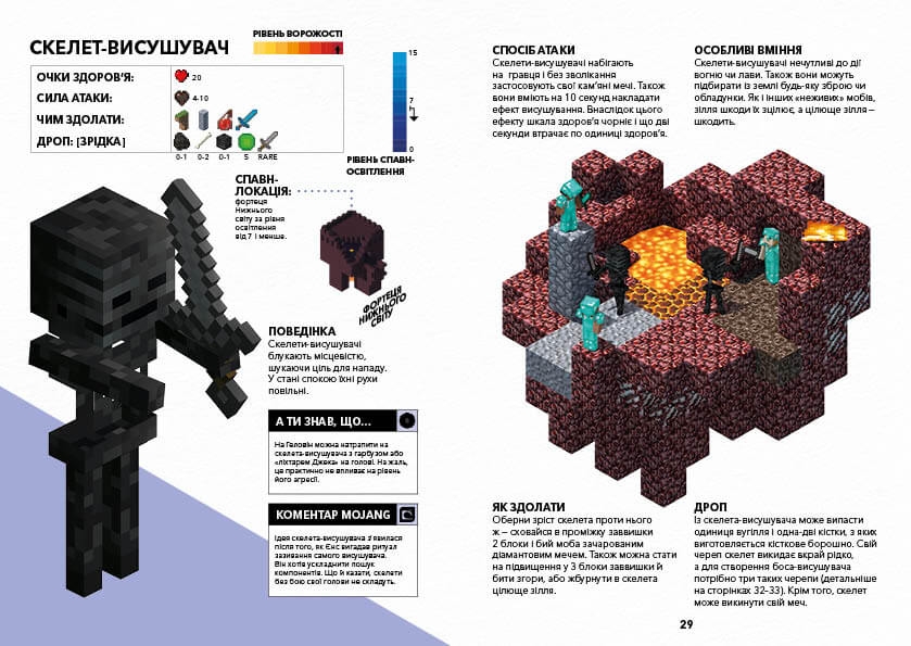 Фото Книга "MINECRAFT. Довідник Нижнього світу і Краю" 8319 Різнокольоровий (9786177688319)