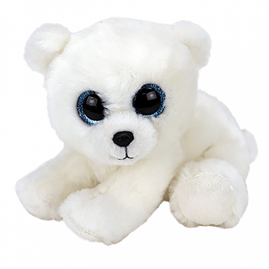 Фото Мягкая игрушка TY Beanie Babies Белый медведь "POLAR" 15см (40173)