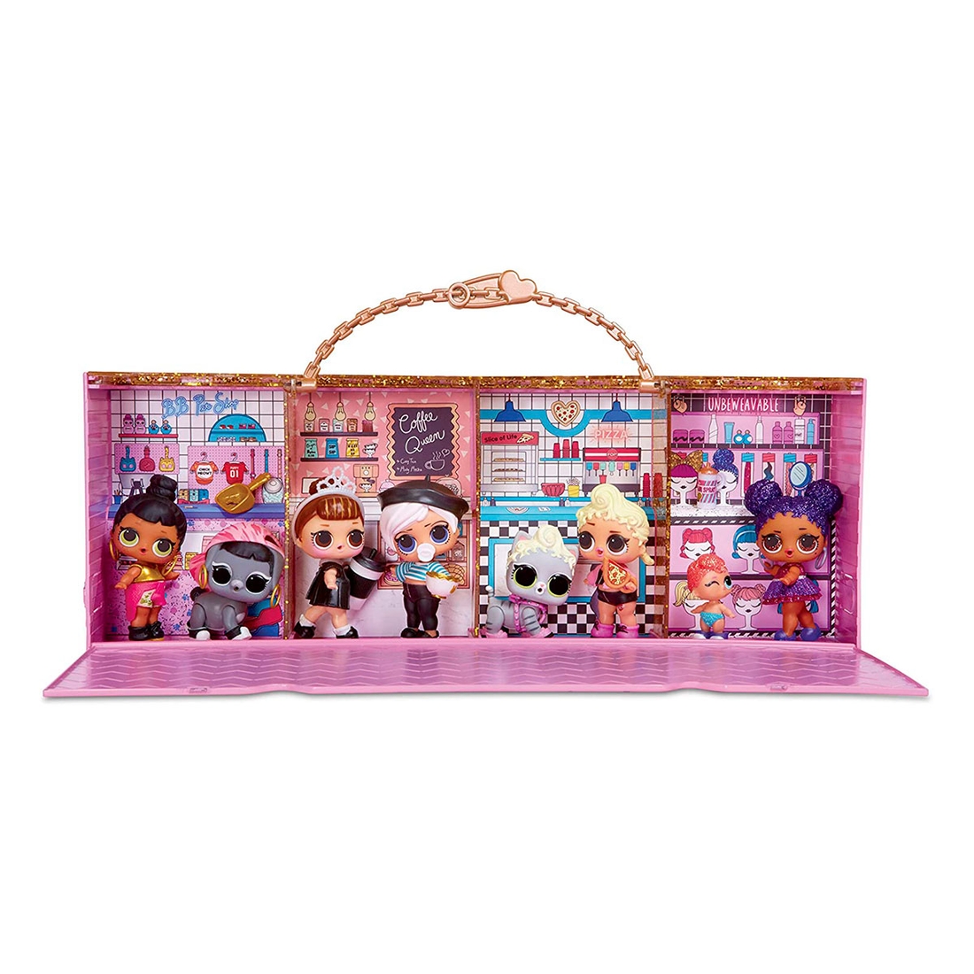 Фото Игровой набор с куклой L.O.L. SURPRISE! - маленькие магазинчики 3-в-1 (эксклюзивная кукла в компл.) 576297 (6900006611597)