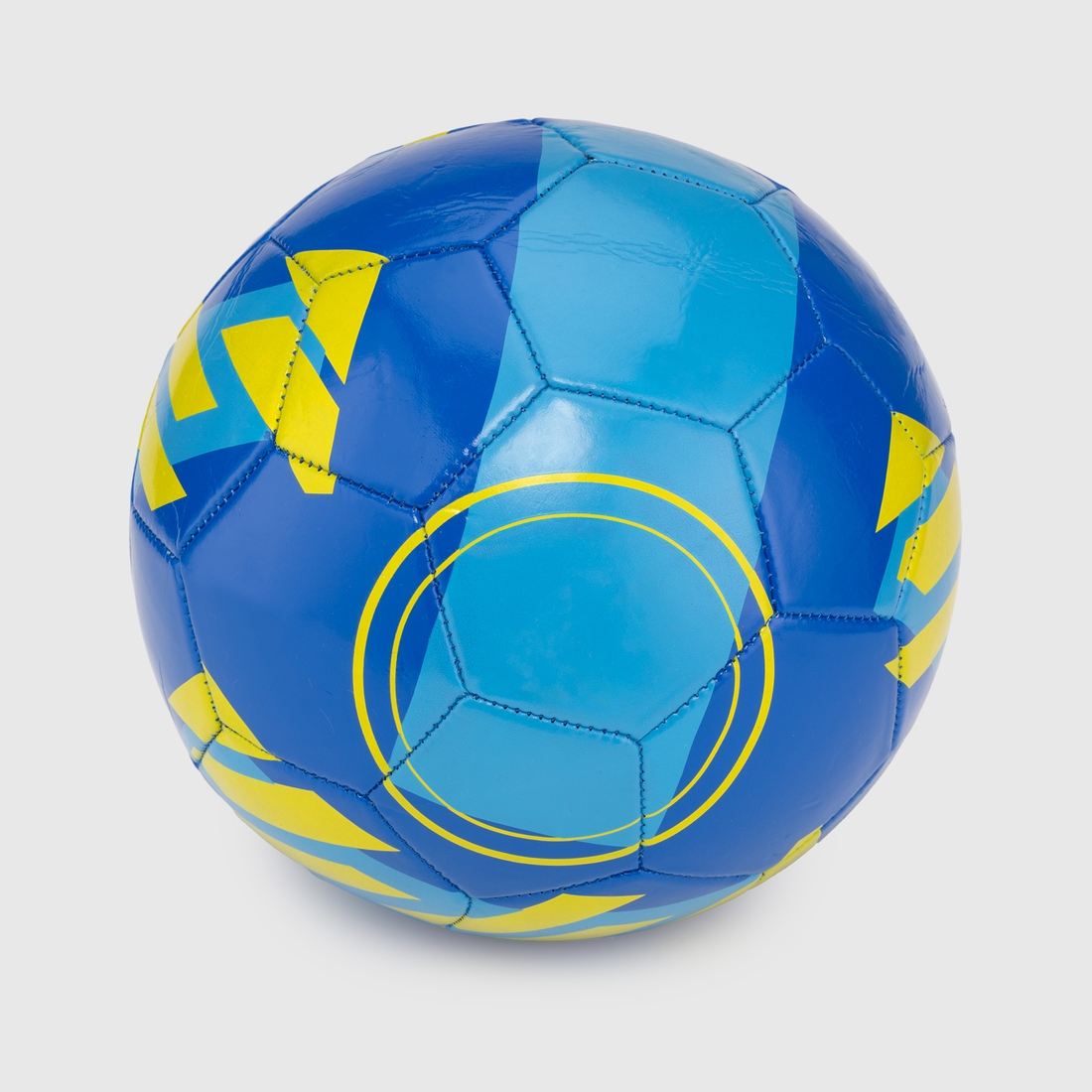 Фото Мяч футбольный размер 5 EV-3384 Синий (2000990086037)