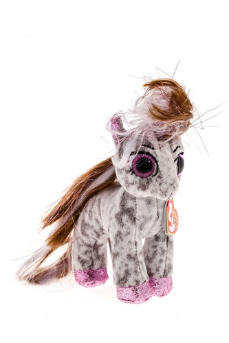 Фото Мягкая игрушка TY Beanie Boo's Пятнистая пони "Cinnamon" 15 см (36667)