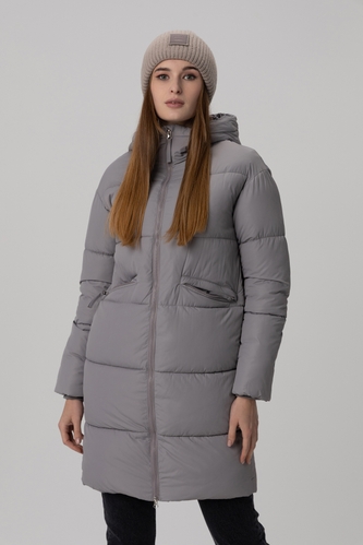 Фото Куртка зимняя женская M23315 2XL Серый (2000990131256W)