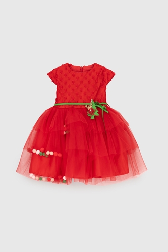 Фото Платье нарядное для девочки Atabey 4326 110 см Красный (2000990155542W)(NY)(SN)