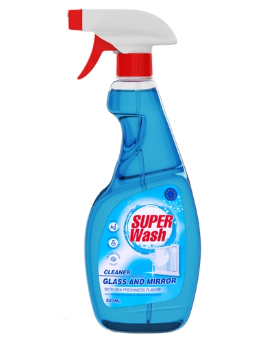 Засіб мийний для скла SUPER Wash 56001405 Морська свіжість (4820096034071A)