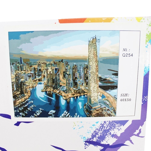 Фото Набор для творчества Babylon DIY живопись по номерам Большой город - Дубай (2000903605256)