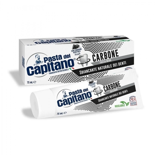 Pasta Del Capitano зубна паста Carbone 75 мл (8002140032219)