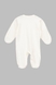 Комбінезон на запах дитячий Baby Life 913 56 см Молочний (2000990450104A) Фото 5 з 6