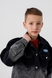 Куртка джинсова для хлопчика 6805 164 см Чорний (2000990306760D) Фото 3 з 15