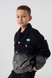 Куртка джинсова для хлопчика 6805 164 см Чорний (2000990306760D) Фото 4 з 15
