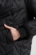 Куртка однотонная женская 392 44 Черный (2000990318091D) Фото 7 из 16
