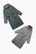 Куртка жіноча двостороння Button 108-619 7XL Зелено-оливковий (2000989400387D) Фото 13 з 21