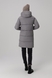 Куртка зимова жіноча M23315 M Сірий (2000990131225W) Фото 6 з 16
