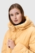 Куртка зимова жіноча Towmy 9967 58 Гірчичний (2000989857501W) Фото 3 з 16