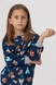 Пижама для девочки Три Феи Лисички 134 см Синий (2000990098115A) Фото 3 из 19