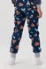 Пижама для девочки Три Феи Лисички 134 см Синий (2000990098115A) Фото 8 из 19