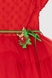 Сукня святкова для дівчинки Atabey 4326 110 см Червоний (2000990155542W)(NY)(SN) Фото 2 з 7