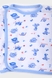 Розпашонка з закритими ручками для малюків 56 см Блакитний (2000989558477D)