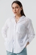 Рубашка однотонная женская AYN 1959 L Белый (2000990421616S) Фото 5 из 11
