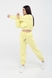 Спортивні штани жіночі MDG 125701-2 L Жовтий (2000989382645W) Фото 2 з 7