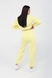 Спортивні штани жіночі MDG 125701-2 S Жовтий (2000989382614W) Фото 3 з 7