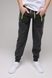 Спортивні штани для хлопчика з принтом Pitiki 1006-3 176 см Темно-сірий (2000989523727D) Фото 1 з 12
