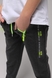 Спортивні штани для хлопчика з принтом Pitiki 1006-3 176 см Темно-сірий (2000989523727D) Фото 2 з 12