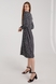 Сукня з візерунком жіноча 2407 XL Чорний (2000990450555D) Фото 2 з 14