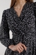Платье с узором женское 2407 XL Черный (2000990450555D) Фото 6 из 14