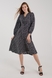 Сукня з візерунком жіноча 2407 XL Чорний (2000990450555D) Фото 1 з 14