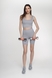 Топ + шорты фитнес однотонные женские Cotton Angel 1903 XS Серый (2000989585091A) Фото 6 из 16