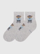 Шкарпетки для хлопчика PierLone P-2186 5-6 років Сірий (2000990599957A) Фото 1 з 7