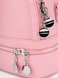 Сумка-рюкзак жіноча 8176 Рожевий (2000990549273A) Фото 6 з 9