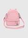 Сумка-рюкзак жіноча 8176 Рожевий (2000990549273A) Фото 2 з 9