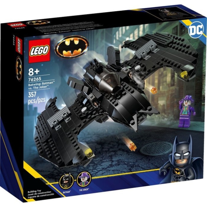 Конструктор Бэтмолет: Бэтмен против Джокера LEGO DC Batman 76265 (5702017419817)