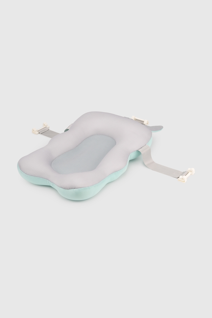 Фото Антиковзна подушка для купання малюка ShuMeiJia 8605 М'ятний (2000990386397)