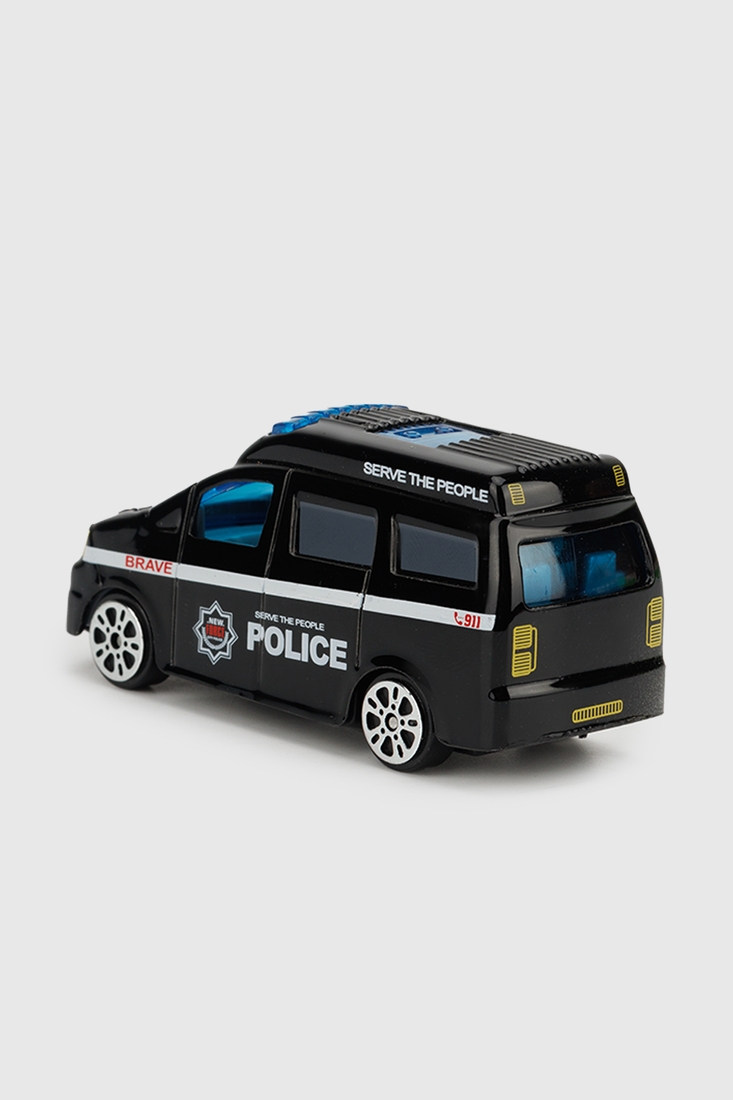 Фото Іграшка Тягач з машиною Поліція АВТОПРОМ AP7496 Різнокольоровий (2000990642882)