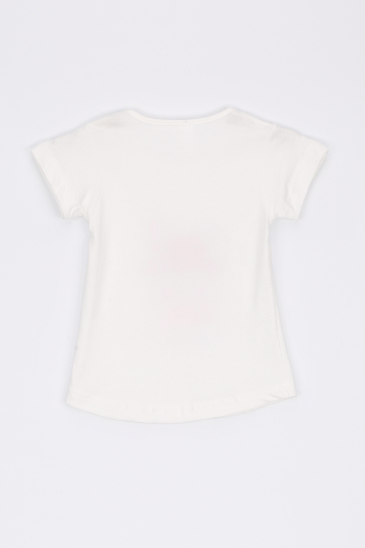 Фото Костюм футболка+капрі для дівчинки Hees ЗАЙЧИК 92 см Рожевий (2000989680277S)