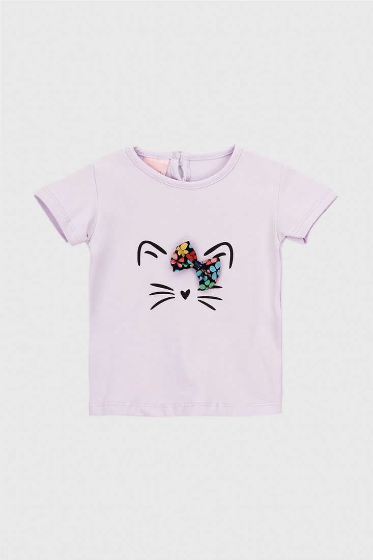 Фото Костюм (футболка+лосины) для девочки Baby Show 249781 86 см Лиловый (2000990422811S)