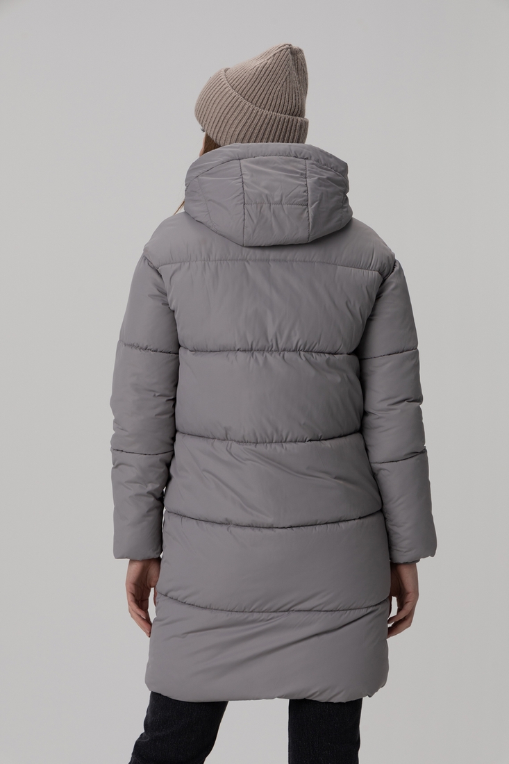 Фото Куртка зимова жіноча M23315 M Сірий (2000990131225W)