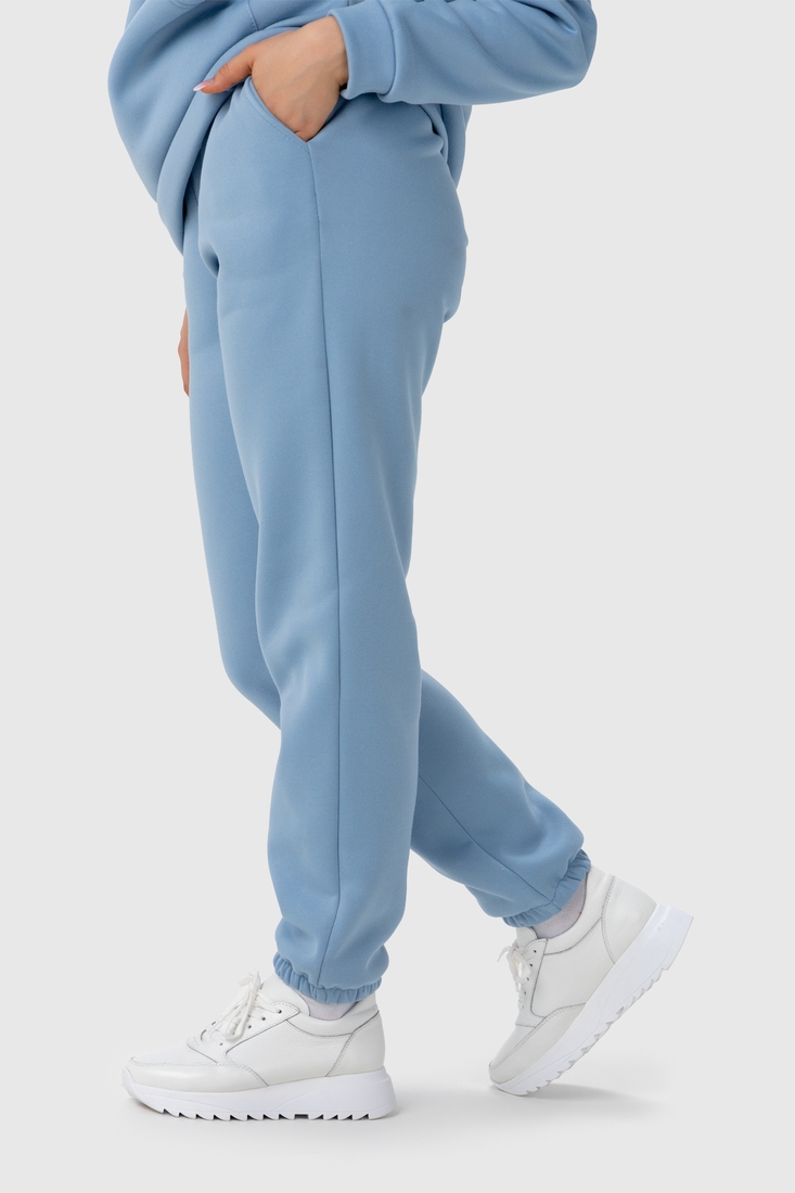 Фото Спортивні штани жіночі 627-K 48 Блакитний (2000990190659W)
